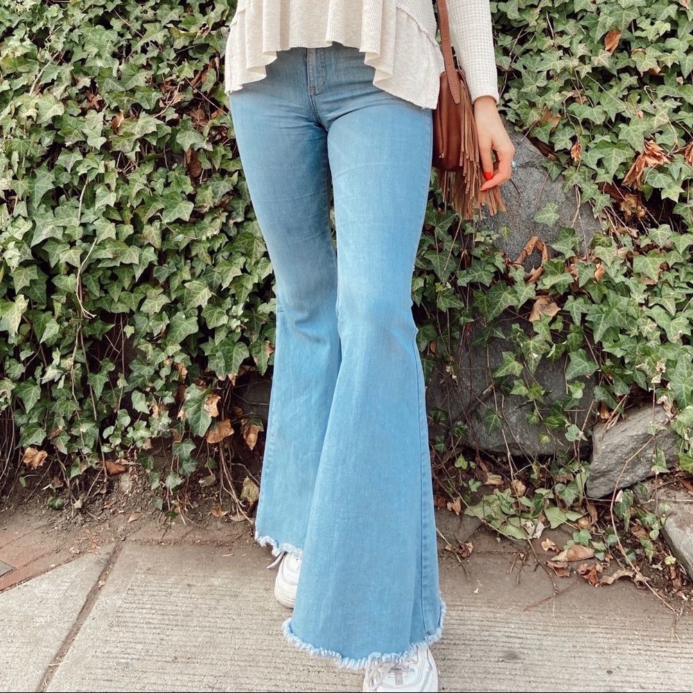 Free people super flare jeans